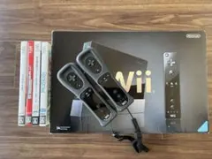Wii本体 リモコン2個 ゲームソフト4本