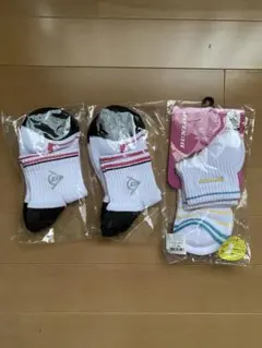 DUNLOP レディーステニスソックス 3足セット
