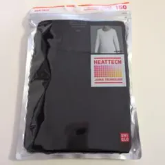 HEATTECH Uネック長袖Tシャツ 150 ブラック