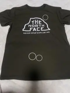 THE NORTH FACE ロゴ Tシャツ オリーブグリーン