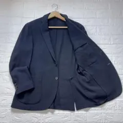 BOGLIOLI ボリオリ Kジャケット ホップサック ネイビー 44 - メルカリ