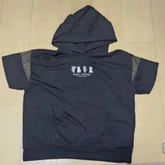 PINK latte ピンクラテ 猫耳 フード Tシャツ 半袖パーカー 160