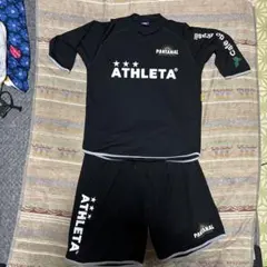 激レアATHLETA 上下セット　シャツM パンツＬサイズ