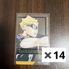 ハイキュー　ファンパーク　クリアカード　月島蛍