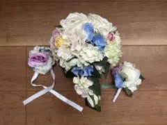 ブーケ　ブートニア　リストブーケ