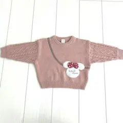 バースデイ　futafuta ミニーちゃん　ニット　80