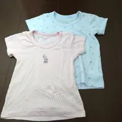 メッシュアンダーシャツ 2枚セット 100cm