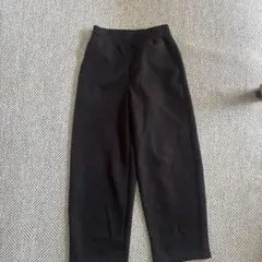 UNIQLO C スウェットワイドパンツ ブラック 黒 sサイズ ユニクロC