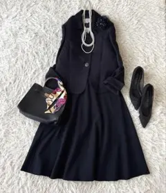 23区 ツイードジャケット M セットアップ 卒業式 入学式 セレモニー