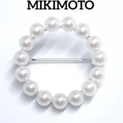 美品】ミキモト パール ベビーパール ブローチ サークル - メルカリ
