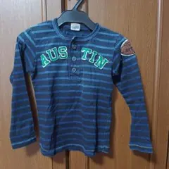 長袖カットソー ネイビー