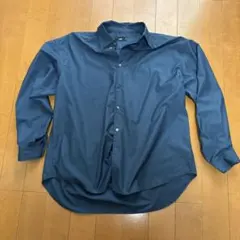 HARE ネイビー 長袖シャツ Lサイズ