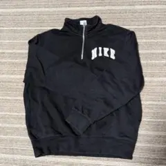 NIKE ハーフジップ スウェット ブラック