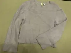 H beauty & youth ラベンダー　ニット