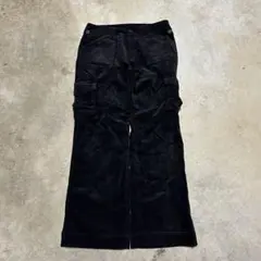 00s カーゴパンツ フレア コーデュロイ ギミック y2k グランジ アメカジ