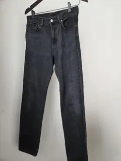 COMOLI コモリ 25AW 5P ブラックデニムパンツ ブラック 1のサムネイル