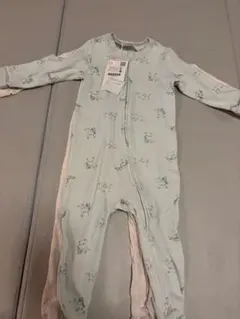 ZARA 長袖ロンパース　12-18m 2枚セット