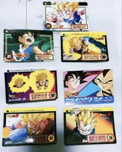 ドラゴンボール カード Z GT 孫悟空 ベジータ 7枚セット
