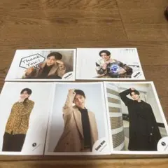 SnowMan 公式写真5枚まとめ売り 目黒蓮