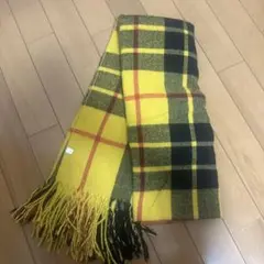 赤チェックマフラー マフラー