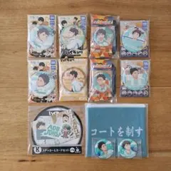 ハイキュー‼︎ カラパレ くじ 缶バッジ 青葉城西高校 及川徹　岩泉一
