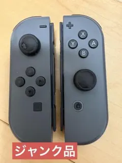 Nintendo Switch グレー コントローラー 【ジャンク品】