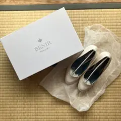 【BENIR】 ブライダルシューズ size36 ヒール10.5cm