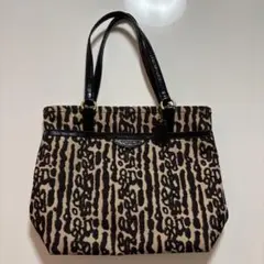 COACH Check Daisy Wool Emma Tote bag - メルカリ