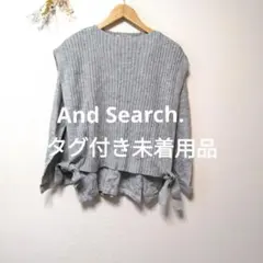 And Search. アンドサーチ セットアップ ニット ベスト トップス