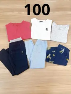 キッズ服 ❤半袖　Tシャツ　パンツ　おまとめ　セット　100
