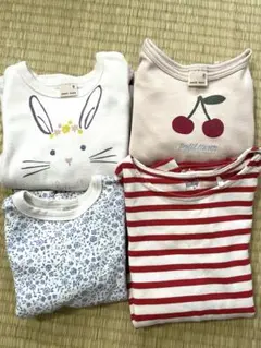 petit main 女の子トップス　まとめ売り　90