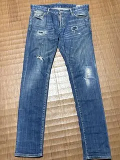 DSQUARED2 ディースクエアード リペアダメージ加工デニムパンツ48