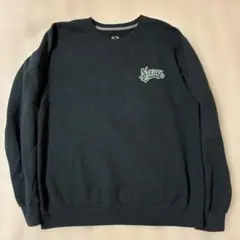 フルーツオブザルーム　スエット　トレーナー　黒　サイズM