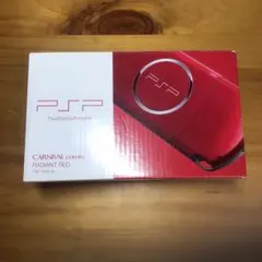 PSP 3000 本体 ラディアントレッドほぼ新品　6296