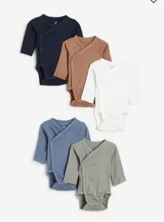 【美品】H&M ベビー服 ロンパース 3枚セット 男女兼用