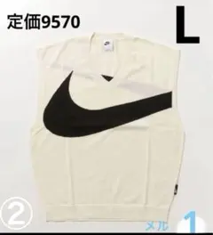 NIKE L ナイキ スウッシュ セーター ベスト NIKE ベスト　メル1 2