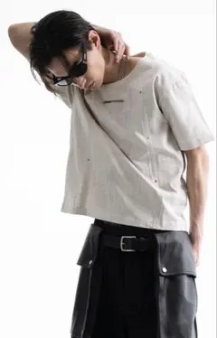 jent louis Neck Piercing Tank Top 新品　未使用 美品】 ziggy chen / ジギーチェン | 2025SS | Layered Henley