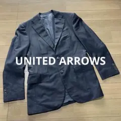 【美品】ユナイテッドアローズ テーラードジャケット ストライプ イタリア製生地