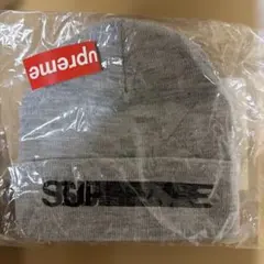 Supreme Motion Logo Beanie ヘザーグレー