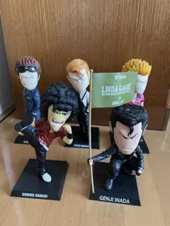 （ベル）クローズ＆WORST　CRAZY HEADS 　五体セット クローズ ワースト フィギュア クローズ WORST CRAZY HEADS ソフビ 5点