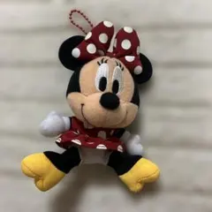 東京ディズニーリゾート ミニーマウス ぬいぐるみ マスコット　キーホルダー