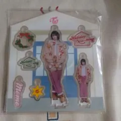 モモ アクリルスタンドキーホルダー