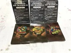 USJ 2周年記念　ピンバッジ3点セット　ユニバ　非売品
