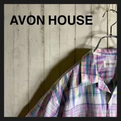 AVON HOUSE 半袖シャツ チェック柄のサムネイル