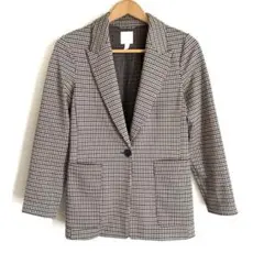 H&M チェック柄ジャケット