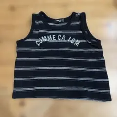 COMME CA ISM タンクトップ 80センチサイズ ブラック
