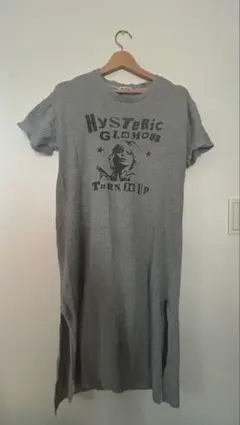 HYSTERIC GLAMOUR グレー ロングワンピース