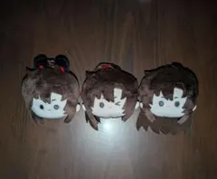 魔道祖師 フェイスぬいぐるみキーホルダー 魏無羨3種セット