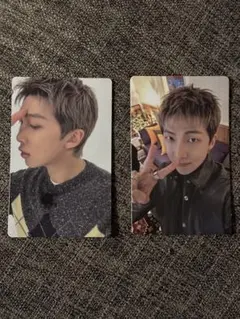 BTS weverse アーリーバード特典　セルフィートレカAB RM ナム