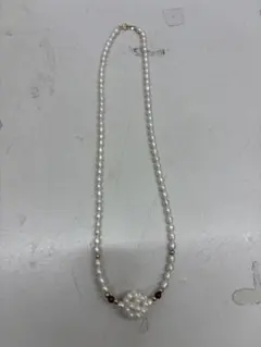 B5743 淡水パールネックレス 14K